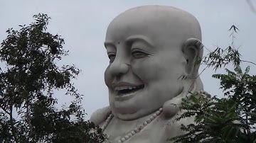 Tượng Phật Di Lặc khổng lồ & cảnh trí trên Núi Cấm Châu Đốc-An Giang_15/01/2017