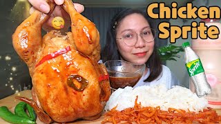 CHICKEN SPRITE IN OYSTER SAUCE MUKBANG | Mukbang Philippines | Chef Obang