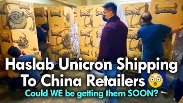 Haslab Unicron Boxes Shipping from China? Hasbro| Transformers News | Leaked Photos Mega Jay Retro
