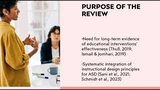 Optimizing Instructional Message Design for Autism Interventions