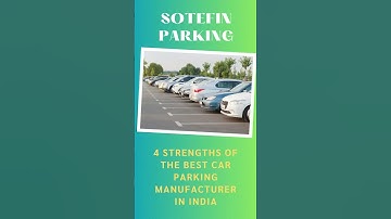 4 Business Specialties Of Modern Car Parking Systems