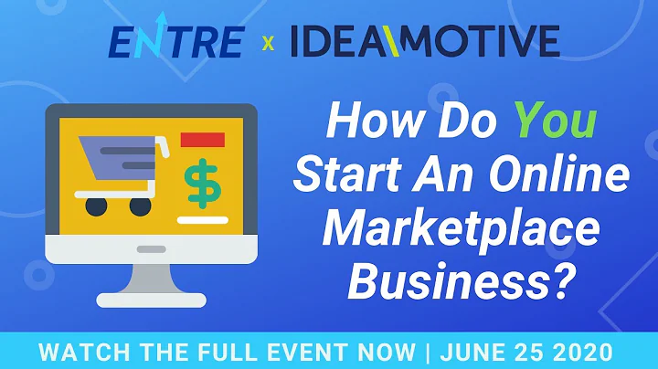 The Art of Starting An Online Marketplace Business...