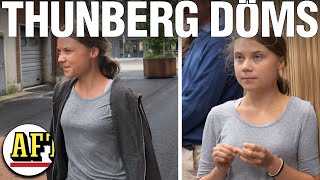 Greta Thunberg döms - hör hennes ord efter domen