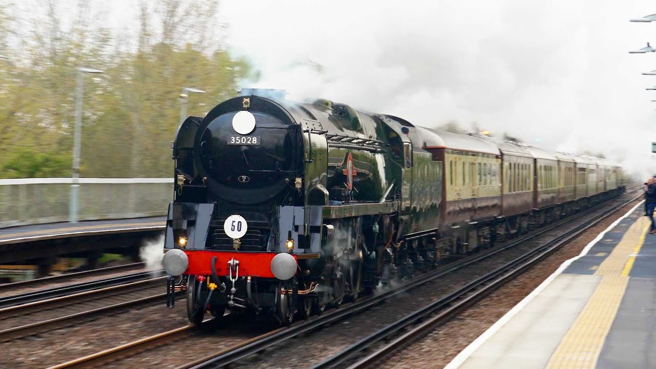 Steam on the Fast Line  The Clan Line 50th Anniversary Pullman  270424