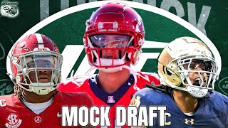 New York Jets 7 Round 2025 Nfl Mock Draft Trade Down Matt O Leary Mp3 ...
