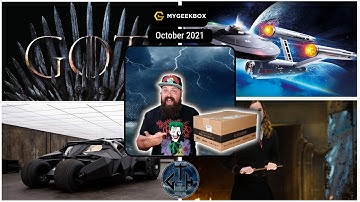 My geek Box November 2021 Unboxing