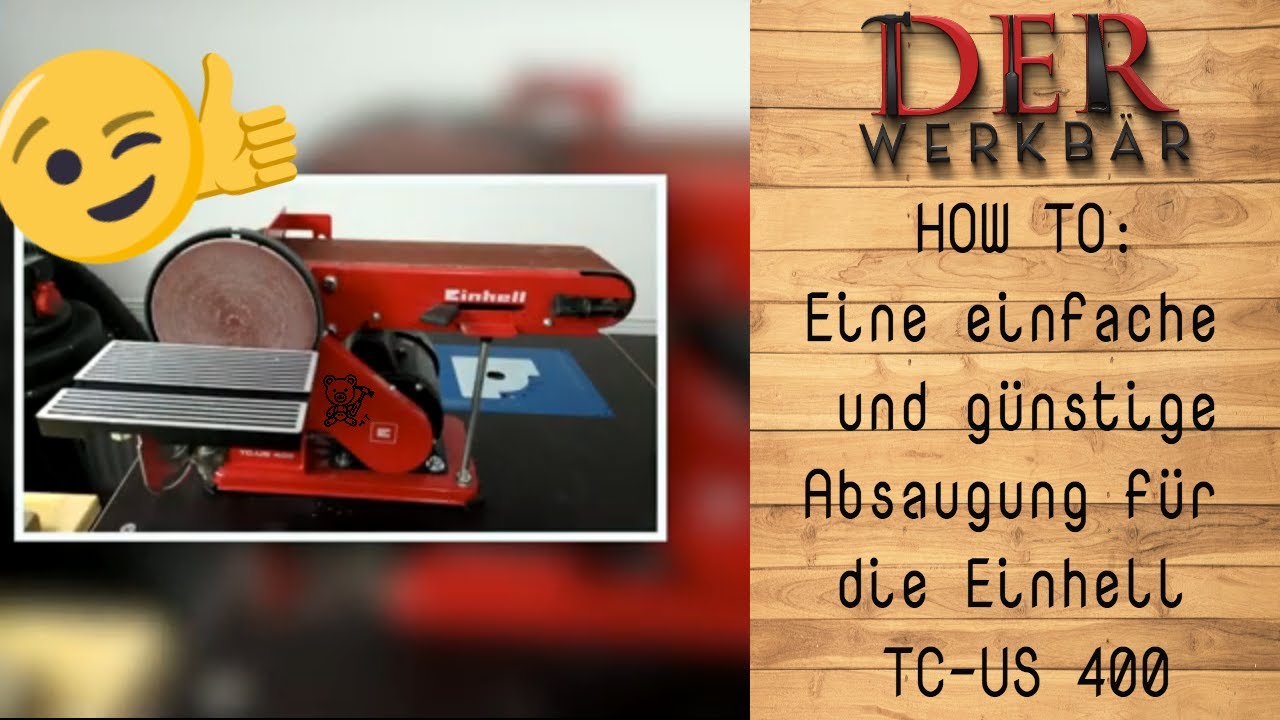 hohe Ansprüche haben A simple inexpensive for the - YouTube 400 extractor Einhell TC-US and