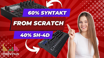 Roland SH-4d & Elektron Syntakt | Track from scratch tutorial