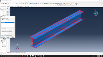 A basic introduction in ABAQUS : Analysis of  Cantilever Steel I Beam