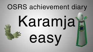 [OSRS] Karamja easy achievement diary guide screenshot 4