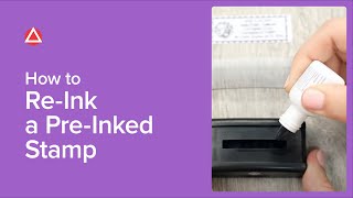 How To Re-Ink A Pre-Inked Stamp