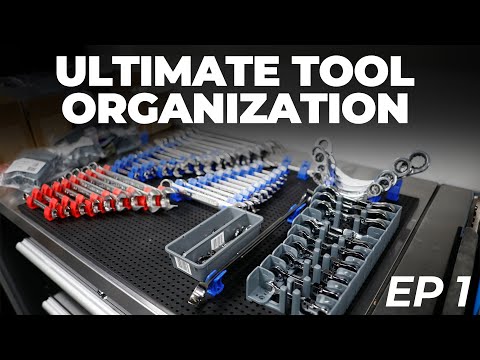 Tool grid wrench organizer  Tool organization, Wrench organizer, Grid