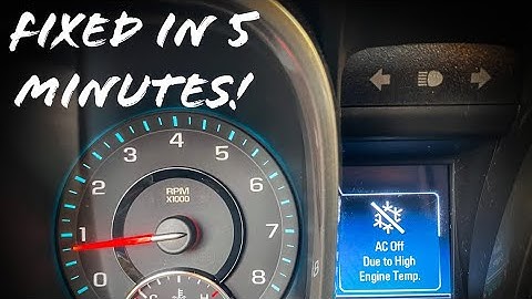 AC Off Due to High Engine Temp - How to Fix!