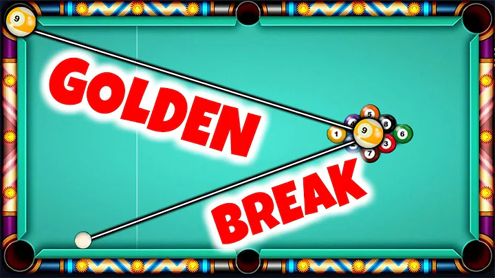 Golden Break Trick 🎱 8 Ball Pool Pro Tips & Tutorial | Win in One Shot