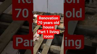 Transforming History: Renovating Our 70-Year-Old House - Living Room Makeover Part 1 Resimi