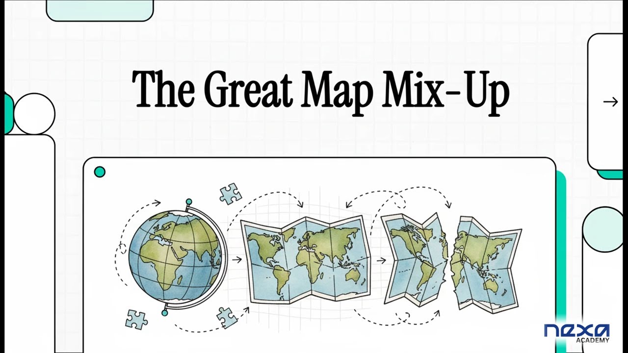 Why Maps Are Distorted | Understanding Map Projections - YouTube
