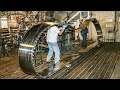 Extremely incredible longest band saw blade manufacturing process amazing saw blade production 