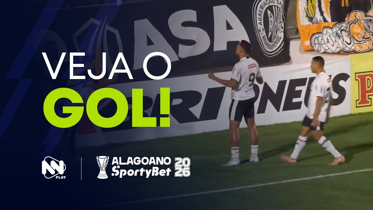 Veja o segundo gol do ASA contra o CORURIPE | ALAGOANO 2026
