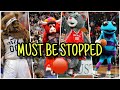 NBA Mascots being SAVAGE