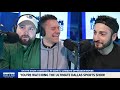 Mike's out of casual clothes to wear for the show | The Ultimate Dallas Sports Show