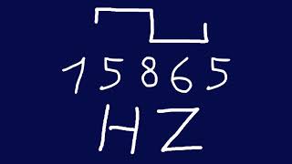 15865 Hz Square