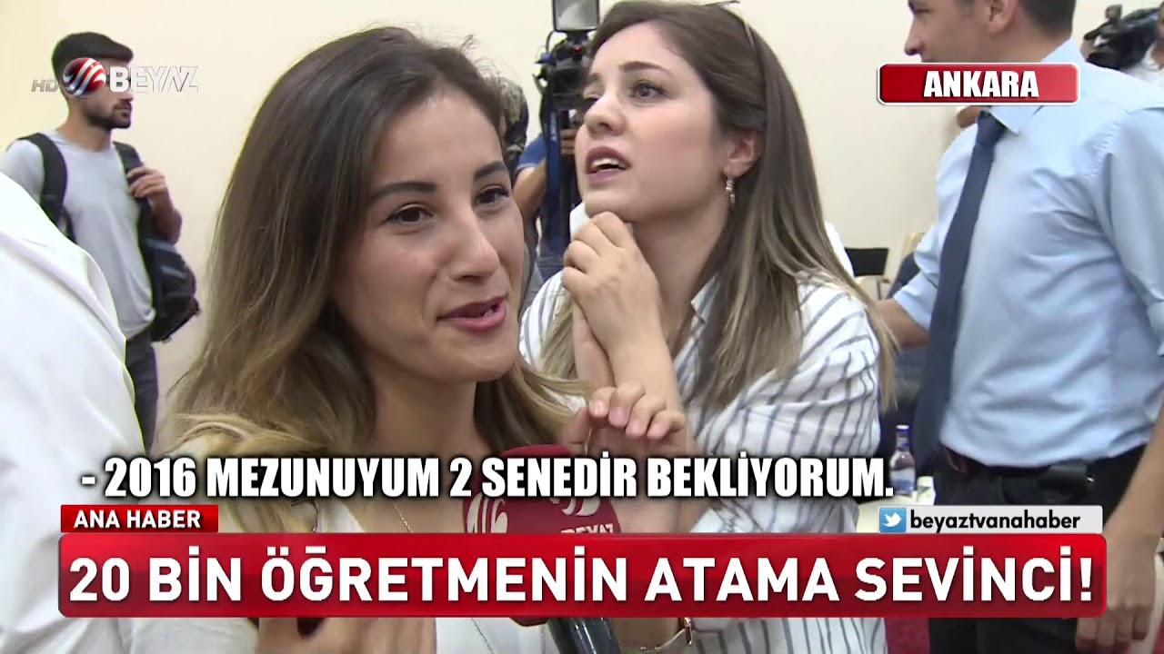 20 bin öğretmenin atama sevinci!