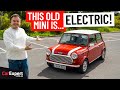 Driving a Mini Cooper…that’s now fully electric!