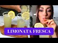 LIMONATA rinfrescante FATTA IN CASA - (ricetta SENZA GLUTINE) | Diana&Alessio