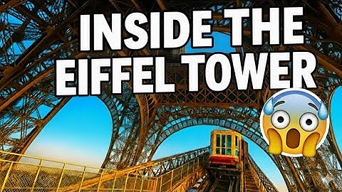 Inside the Eiffel Tower 🗼 | Hidden Views of Paris You’ve Never Seen in 4K 🇫🇷