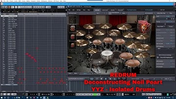 REDRUM - Deconstructing Neil Peart - YYZ - Isolated Drums