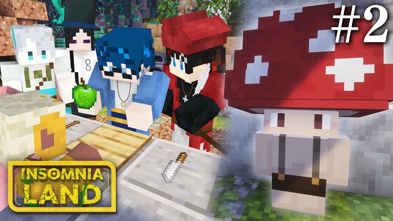 【マインクラフト😜】「ドクリンゴ」の謎を解け。 EP2「Eien Woods」【INSOMNIA LAND】【マイクラ実況】