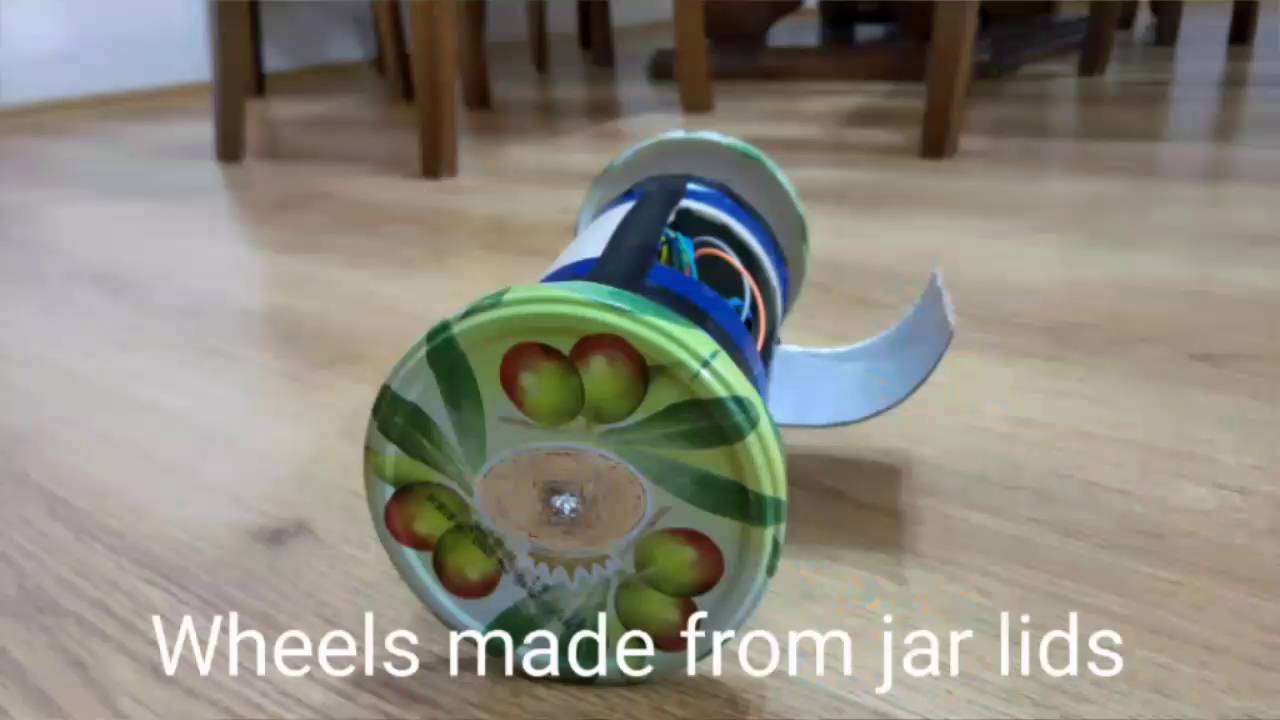 Cylindrical rolling robot (Silindirik yuvarlanan robot) - YouTube
