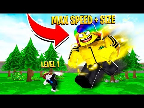 I Became The Fastest And Biggest With 1 000 000 000 Power Roblox