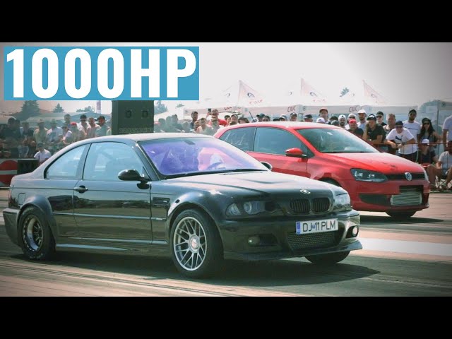 Turbocharged E46 M3 Produces Over 1000whp, Powerhaus