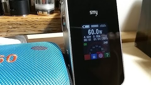 SMY60 Variable Wattage Box Mod Review