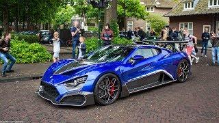 1200hp ZENVO TSR-S SPOTTED DRIVING ON THE ROAD - Start Up And ENGINE SOUND! (+Details, Engine)