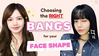Which BANGS suit my FACE SHAPE?  EVERYTHING you SHOULD KNOW before getting bangs!