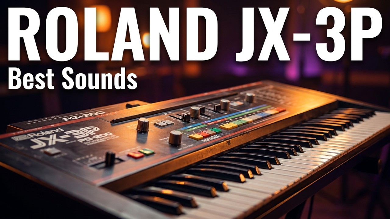 Roland JX-3P Synthesizer ~ Best of RetroSound Demo - YouTube