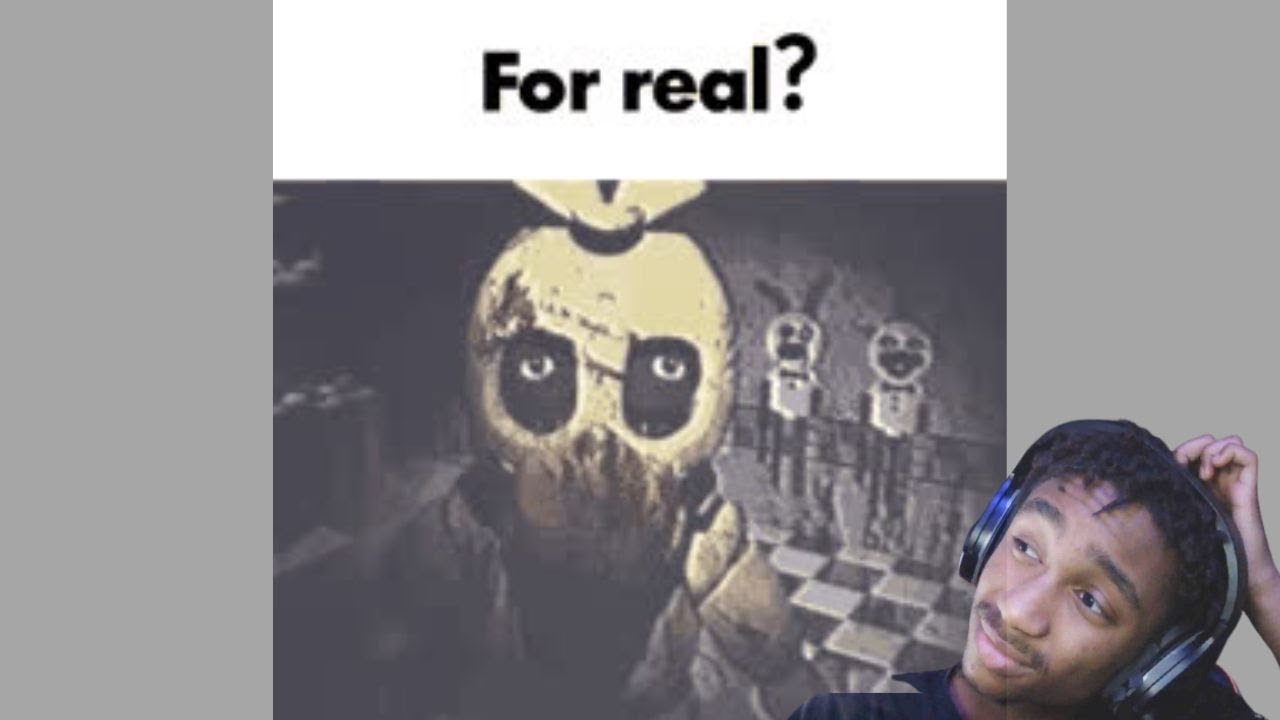 REACTING TO 2 FNAF VHS TAPES!!!!!!!!