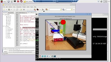 Raspberry Pi + Python/OpenCV, draw something on OpenCV image