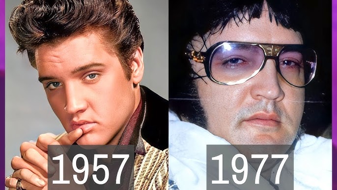 EL INCREÍBLE CAMBIO FÍSICO de ELVIS PRESLEY, el Antes y después del Rey del  Rock. - YouTube