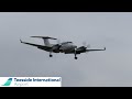 IAS MEDICAL | Beech King Air 250 | MDI1 | LANDING BACK At Teesside