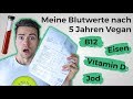 Meine Blutwerte nach 5 Jahren Vegan mit Experten Niko Rittenau