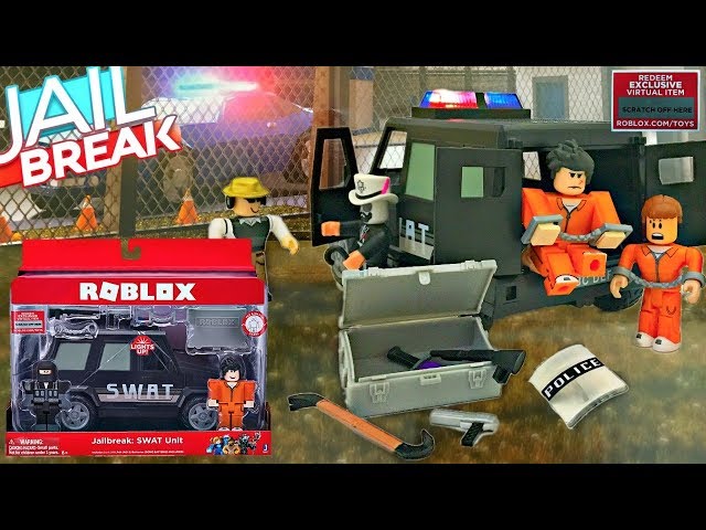 Roblox Jailbreak Swat Car Code Items Unboxing Gaming Youtube - roblox desktop series jailbreak