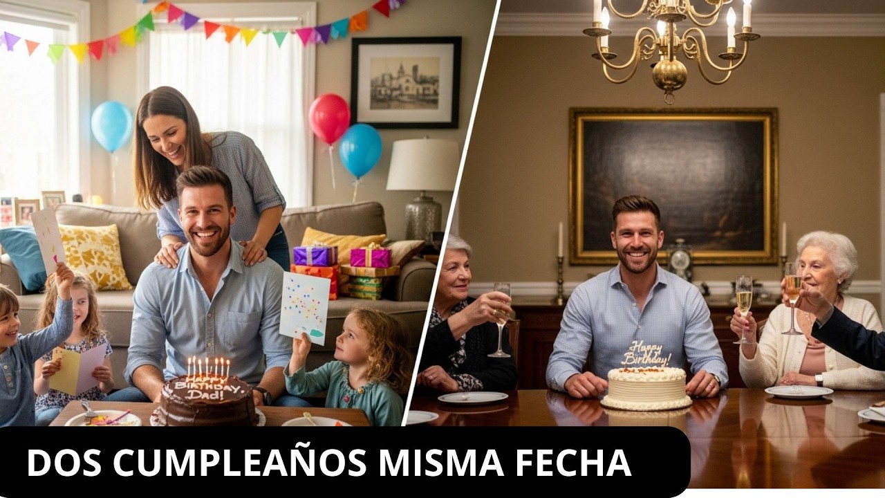 Dos Cumpleaños Mismo Día: Descubrí la Doble Vida con Pruebas
