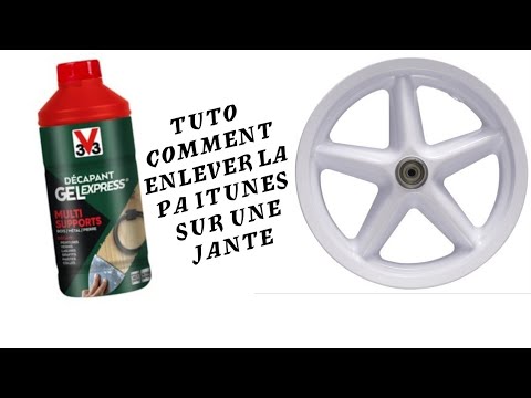 Vidéo: Comment enlever la peinture de l'aluminium enduit de poudre ?