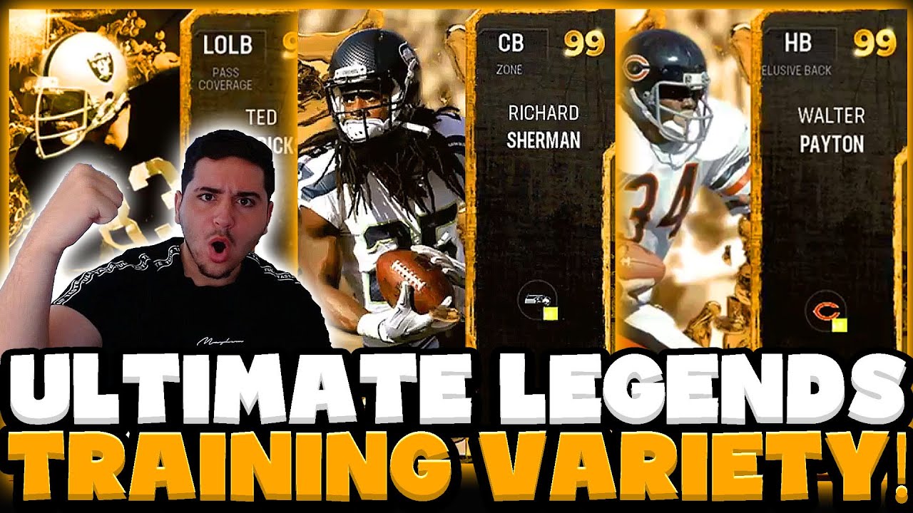 ULTIMATE LEGENDS PACK OPENING! UL AND TRAINING VARIETY PACKS! FIRE