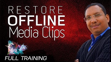 #8 How to Restore Offline Media Edius Pro | Wedding Video Editing Class | Relink Offline Video File