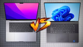 M1 Max MacBook Pro 16 vs Dell XPS 17!  SHOCKING Laptop Battle!