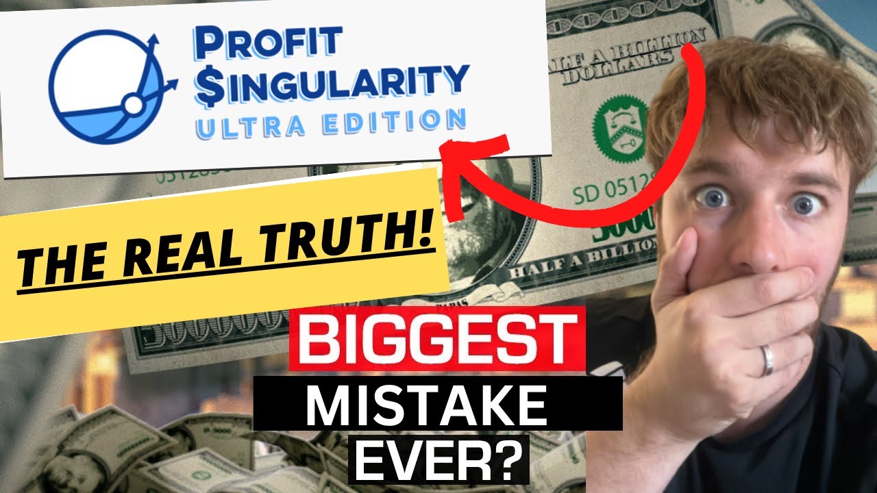 Profit Singularity ultra edition TRUTH: What You Need to Know!